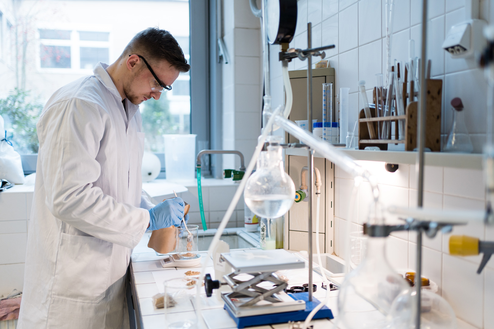 Vývoj zloženia doplnku stravy – práca v laboratóriu